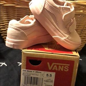 Pink Toddler Vans